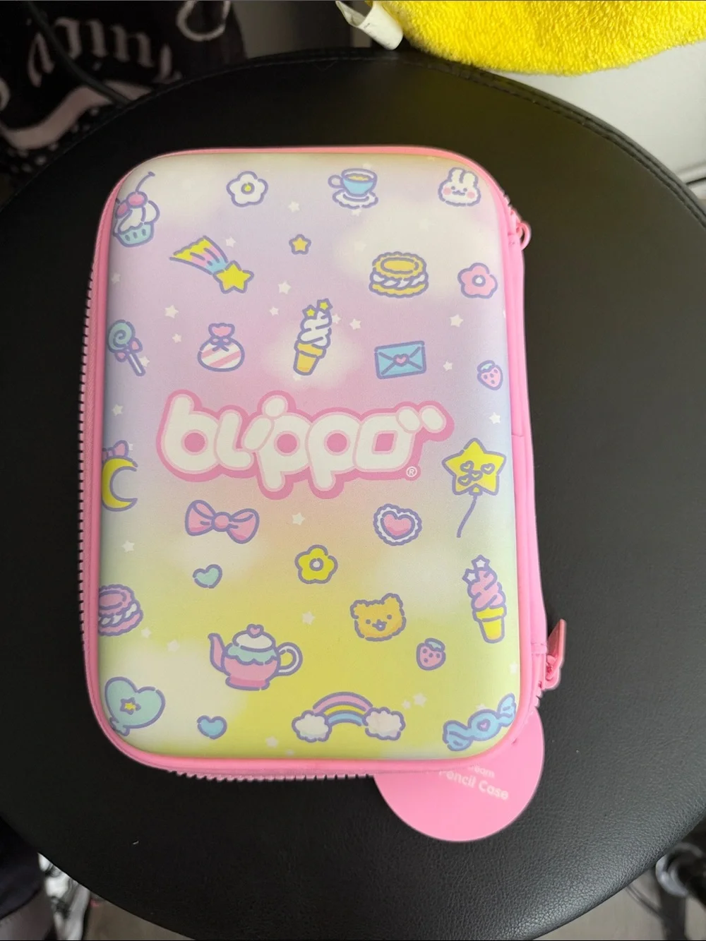 Blippo harajuku kawaii ice cream pink pencil case